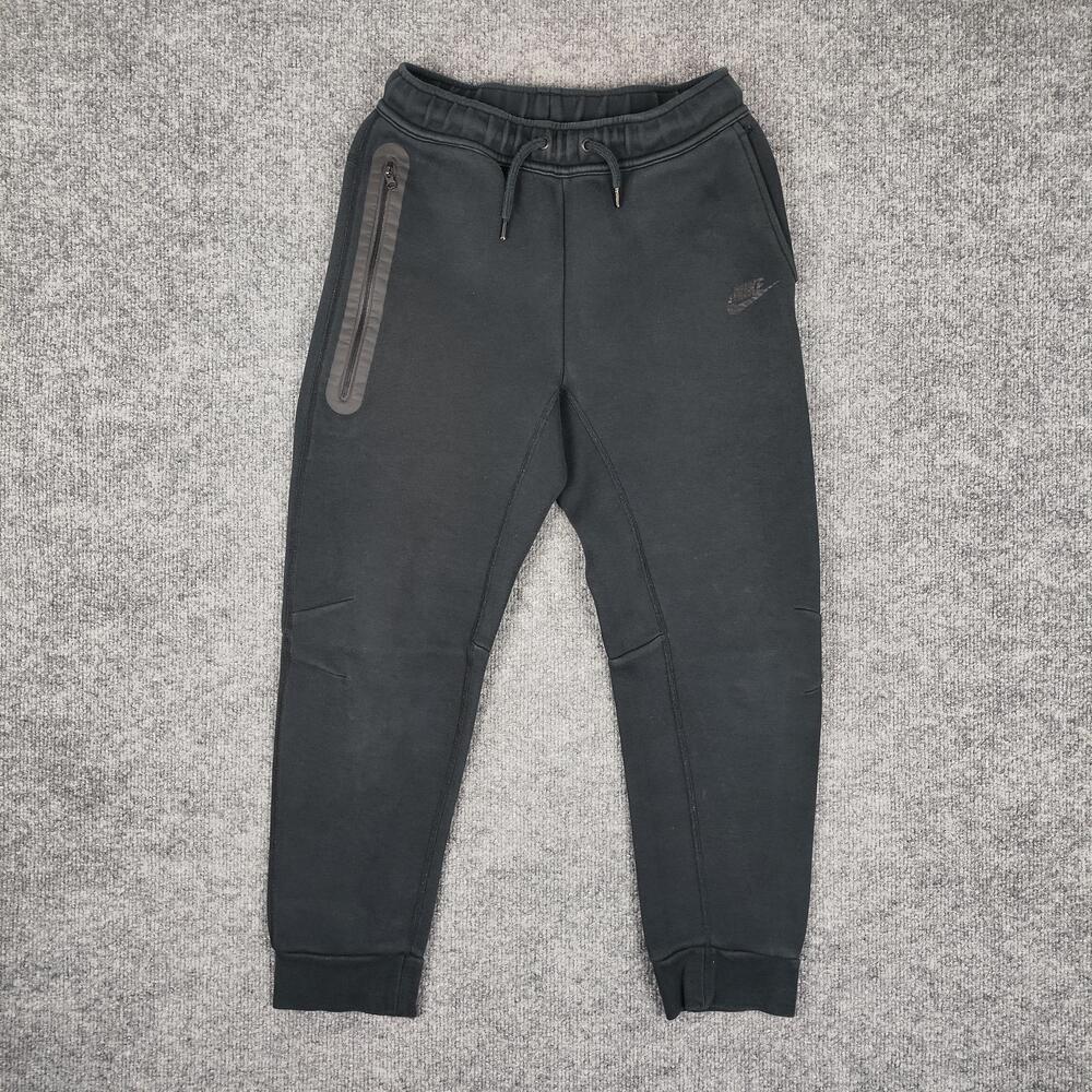 Nike Tech Fleece Pants Mens Large Gray Joggers Zip Pocket FD3287-010 Athletic